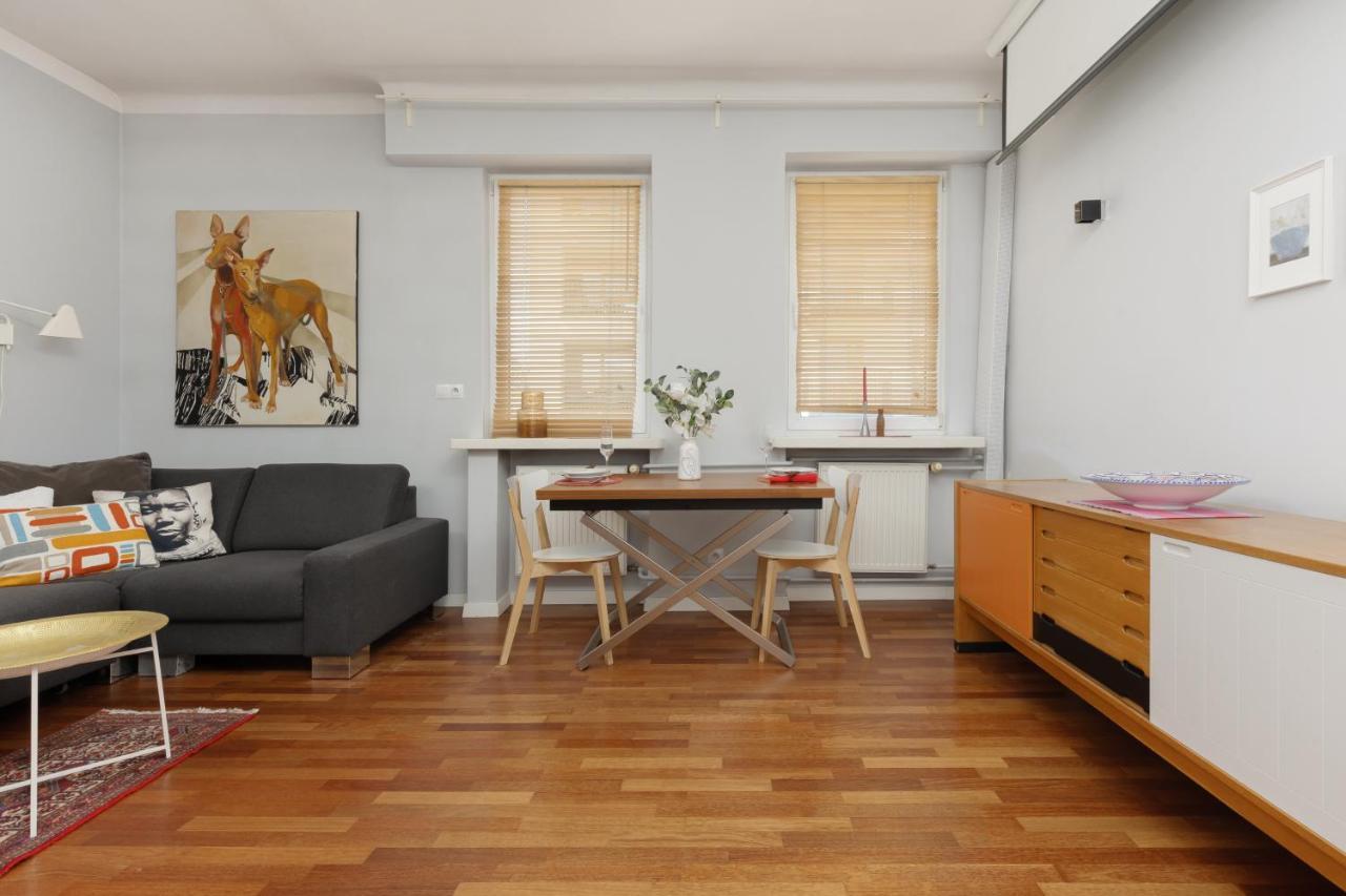 Comfy Warsaw City Centre Apartment By Noclegi Renters Bagian luar foto