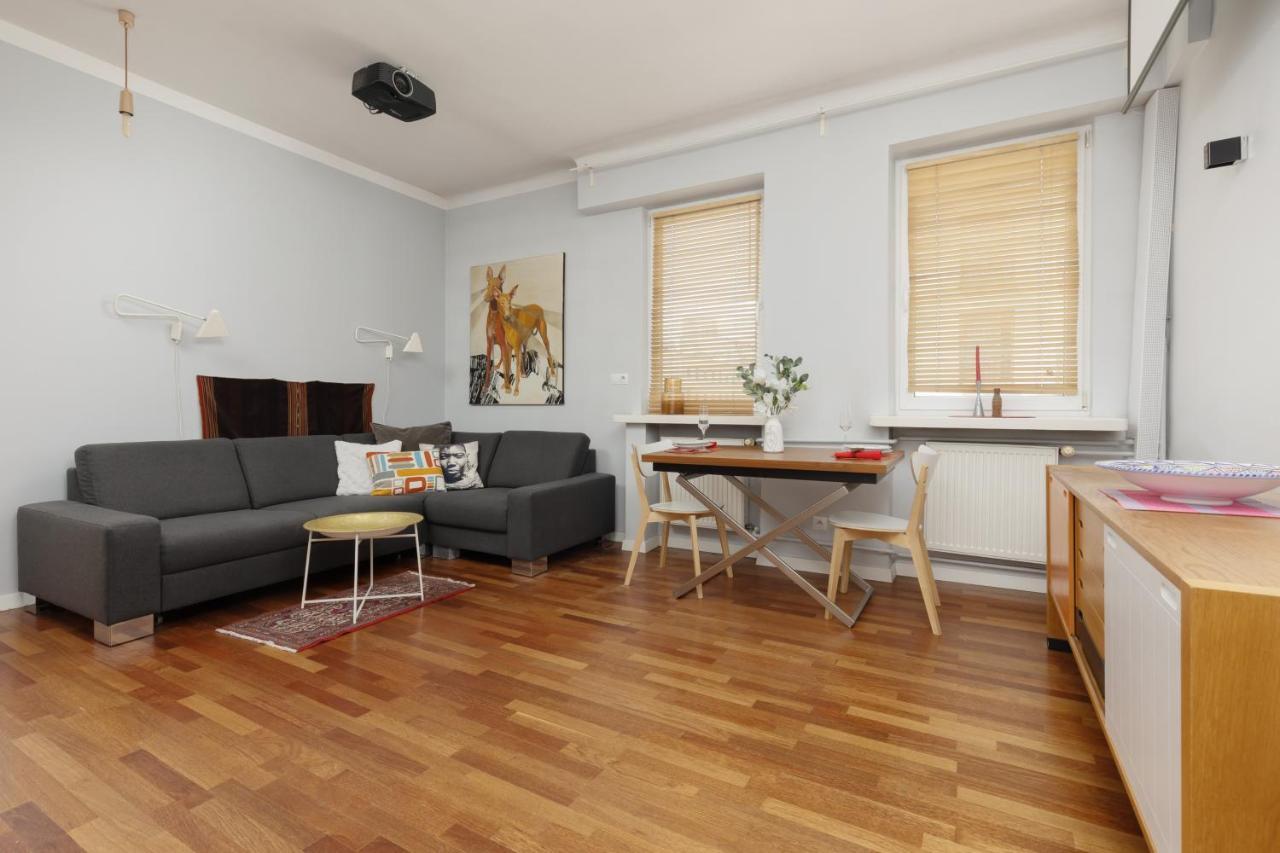 Comfy Warsaw City Centre Apartment By Noclegi Renters Bagian luar foto
